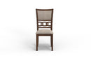 Gia 3 Pc 42" Drop Leaf Dining Table & 2 Chairs-Cherry
