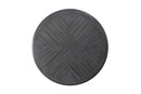 Gia 5 Pc 47" Round Dining Table & 4 Chairs-Gray