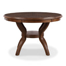 Cori Round Dining 5 Pc Set-Brown Cherry