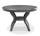 Cori Round Dining 5 Pc Set-Gray