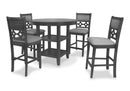 Mitchell 5 Pc Counter Set-Gray