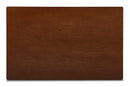 Morocco 47" Rectangle Dining Table-Walnut Brown