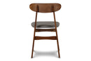 Morocco Dining Chair W/Dark Gray Seat Cushion (2 Per Carton)