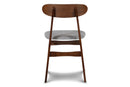 Morocco Dining Chair W/Light Gray Seat Cushion (2 Per Carton