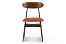 Morocco Dining Chair W/Orange Seat Cushion (2 Per Carton)