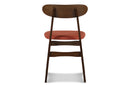 Morocco Dining Chair W/Orange Seat Cushion (2 Per Carton)