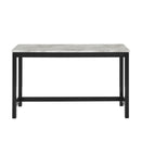 Celeste Theater Bar Table W/ 3 Stools-Black