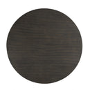 Plateau Round Table Pedestal Base Top-Rustic Espresso