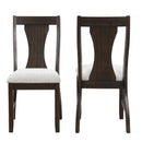 Chestnut Ridge Dining Chair (2 Per Carton)-Brown