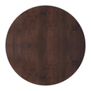 Tioga 47" Round Table-Brown Cherry