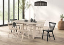 Beale Dining Chair (2/CTN) Natural, Brown, & Beige