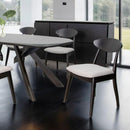 Beale Dining Chair (2/CTN) Natural, Brown, & Beige
