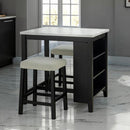 Chalcedony 3 Pc. Dining Table Set