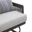 Genova Patio Swivel Club Chair W/Accent Pillow (2 Per Carton)
