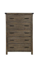 New Classic Furniture Galleon Chest in Weathered Walnut