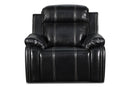 New Classic Fusion Swivel Glider Recliner in Black