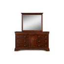 VERSAILLES LANDSCAPE MIRROR- BORDEAUX