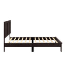 ARIES 4/6 F PANEL BED-HB/FB/RAILS-MERLOT