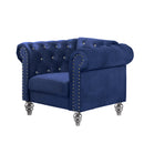 EMMA CRYSTAL CHAIR-ROYAL BLUE