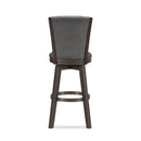 DIVA 30" SWIVEL BAR STOOL-GLITTER GRAY