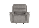Kamari Glider Recliner W/Pwr Hr & Fr-Gray