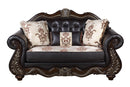 Maximus Loveseat Frame, Seat Cushions, Arms, Legs & 3 Pillows