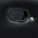 Orion Ii Console Loveseat W/ Dual Recliners-Black