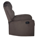 Willow Sofa W/Dual Recliner-Brown