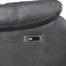 Morello Sofa W/Pwr Fr- Gray
