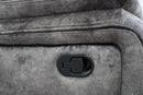 Park City Sofa W/Dual Recliner-Slate