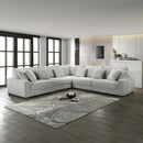 Embrace Armless Chair-Gray