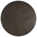 Chestnut Ridge 47" Round Table-Brown