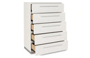 Sapphire Chest-White