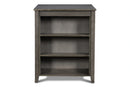 Gia 3 Pc 30" Storage Counter Table & 2 Chairs-Gray