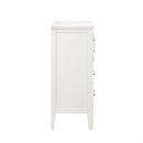 Andover 60" Dresser W/Doors-White