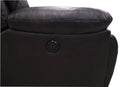 Nikko Glider Recliner W/Pwr Fr-Brown