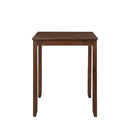 Gia 3 Pc 30" Storage Counter Table & 2 Chairs-Cherry