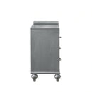 Valentino Dressing Table-Silver
