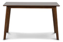 Morocco 47" Rectangle Dining Table-Walnut Brown