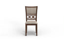 Gia 3 Pc 42" Drop Leaf Dining Table & 2 Chairs-Cherry