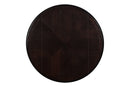 Gia 3 Pc 42" Drop Leaf Dining Table & 2 Chairs-Ebony