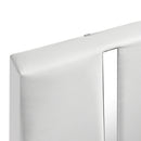 Europa 6/0 Wk Headboard, Footboard & Slats-White