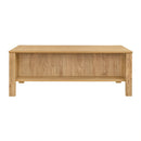 Thayer 47" Two Drawer Coffee Table-Natural