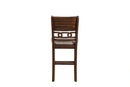 Gia 5 Pc 42" Square Counter Table & 4 Chairs-Cherry