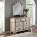 Anastasia Mirror - Ant. White