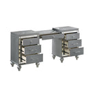 Valentino Dressing Table-Silver