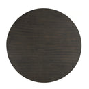 Plateau Round Table Pedestal Base Top-Rustic Espresso