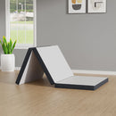 Hollyhock 3" Twin Tri-Fold Memory Foam Topper