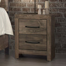 Misty Lodge Nightstand- Greige