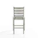 Pascal Ladderback Counter Chair (2 Per Carton)-Driftwood